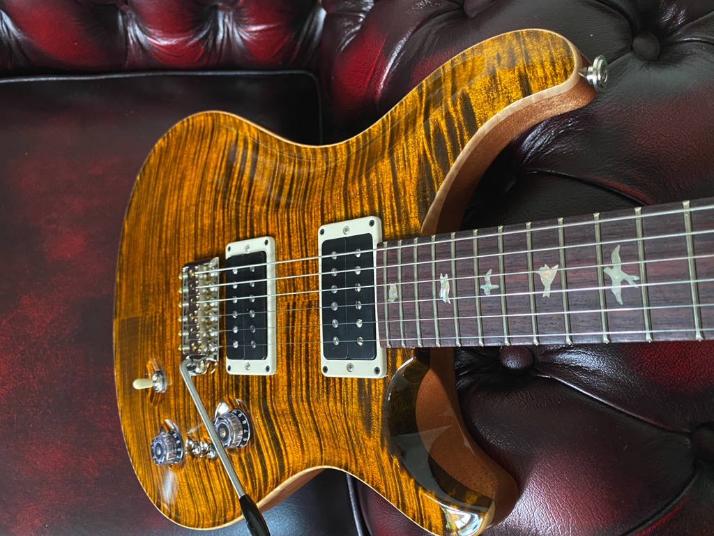 PRS Custom 24 Yellow Tiger gallery view 7